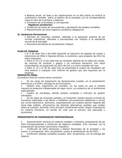 Presupuesto de Honorarios Profesionales | PDF | Contabilidad | Business