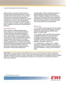 Failure Analysis in Oil and Gas Industry | PDF | Ductility | Fatigue ...