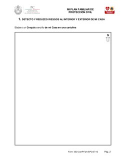 Plan Familiar de Protección Civil | PDF | Defensa Civil | Ciclones ...