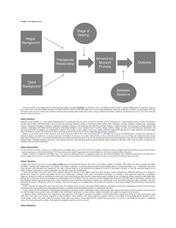 Hand Help Process Overview of the Helping Process | PDF | Empathy | Psychotherapy