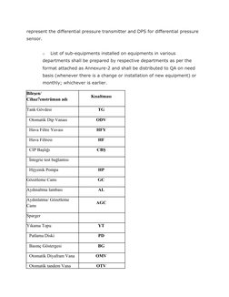 SOP for Equipment ID Numbering | PDF | Manufactured Goods | Science
