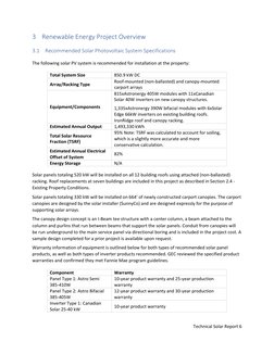 Solar Analysis Reports Examples Sample Technical Solar Report | PDF | Photovoltaic System | Photovoltaics