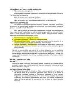 PROBLEMAS ACTUALES DE LA GANADERIA.
Pérdida de cabezas de ganado.
Enfermedades contagiosas que limitan o disminuyen las expor