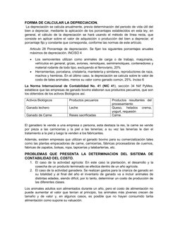 FORMA DE CALCULAR LA DEPRECIACION.
 La depreciación se calcula anualmente, previa determinación del periodo de vida útil del