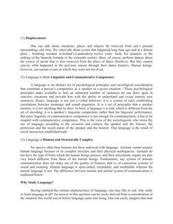 Understanding the Nature of Language | PDF | Communication | Linguistics