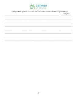 Form 2 Geography Term 2 Exam 2021 | PDF | Earth Sciences | Nature