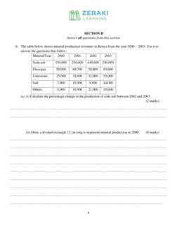 Form 2 Geography Term 2 Exam 2021 | PDF | Earth Sciences | Nature