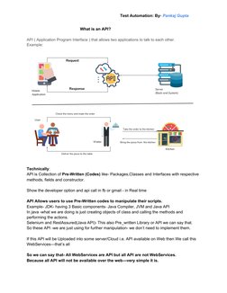 API Testing Overview and Techniques | PDF | Representational State ...