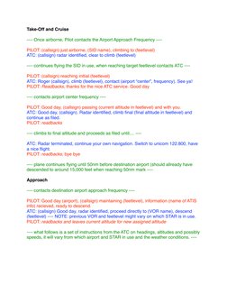 ATC Communication Guide for Pilots | PDF | Air Traffic Control | Airport
