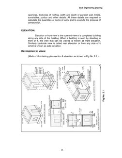 Building Plan, Section, and Elevation Guide | PDF | Building Technology ...