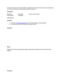 The above circuit board is of an audio amplifier. It will amplify the audio signal in the device such as radio, television,
