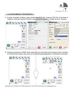 ALFA TOPOGRAFIA, S.A. DE C.V. 
 
 
______________________________________________________________________________