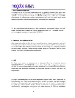 C4 Coating Repair Procedure Guide | PDF | Paint | Specification ...