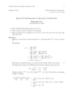 Math 4782, Phys 4782, CS4803, September 18, 2007
1
Georgia Tech
Math, Physics & Computing
Math 4782, Phys 4782, CS4803
Quantu