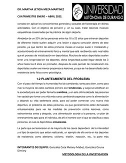 DR. MARTHA LETICIA MEZA MARTINEZ 
CUATRIMESTRE ENERO – ABRIL 2022. 
INTEGRANTES DE EQUIPO: González Cota Melany Mabel, Gonzál