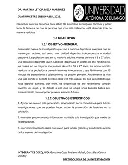 DR. MARTHA LETICIA MEZA MARTINEZ 
CUATRIMESTRE ENERO-ABRIL 2022. 
INTEGRANTES DE EQUIPO: González Cota Melany Mabel, González