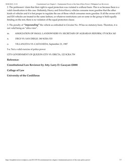 Police Power in Philippine Constitutional Law | PDF | Property | Police ...