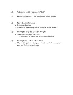 MS Project Basic Exercise Guide | PDF | Computing | Software Engineering