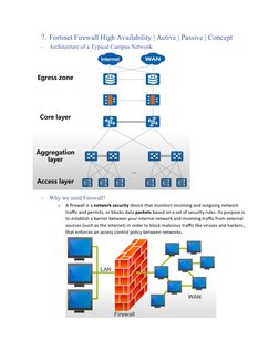 7. Fortinet Firewall High Availability | Active | Passive | Concept
-
Architecture of a Typical Campus Network
-
Why we need