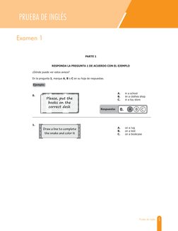 Ejemplo de Prueba ICFES Inglés | PDF