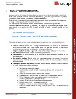 OM
S 
I
RUT
Y 
A
MÍ
ONORTSAG,
A 
Í
RELETOH
EA
R
Hotelería, Turismo y Gastronomía. 
Vicerrectoría Académica de Pregrado.
Manua