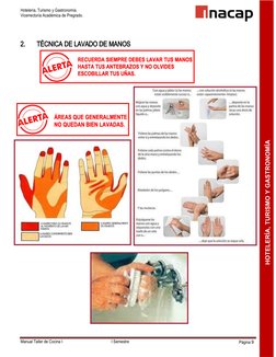 OM
S 
I
RUT
Y 
A
MÍ
ONORTSAG,
A 
Í
RELETOH
EA
R
Hotelería, Turismo y Gastronomía. 
Vicerrectoría Académica de Pregrado.
Manua