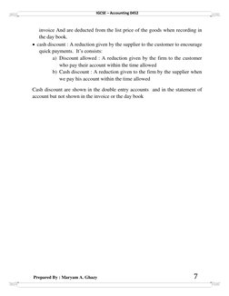 IGCSE Accounting Revision Notes 0452 | PDF | Debits And Credits | Expense