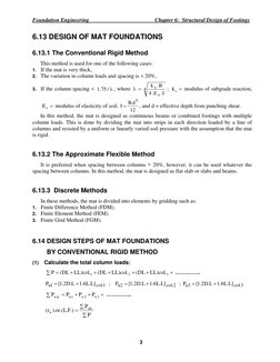 Design Methods for Mat Foundations | PDF | Foundation (Engineering ...