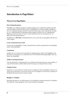 PageMaker 7.0 Beginner's Guide | PDF | Page Layout | Button (Computing)