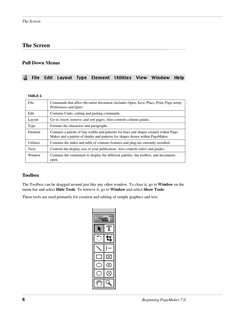Page Maker Notes.pdf PageMaker 7.0 Beginner's Guide | PDF | Page Layout | Button (Computing)