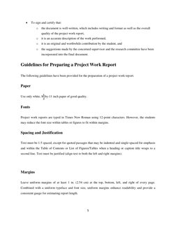 BBS 4th Year Project Report Guidelines | PDF | Paragraph | Evaluation