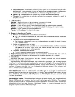 Universal Method Example Kant Kantian Ethics and Rights Theory | PDF | Immanuel Kant | Reason