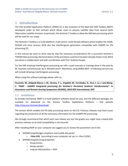 SNAP for PSI Processing with StaMPS | PDF | Computer File | Cross ...
