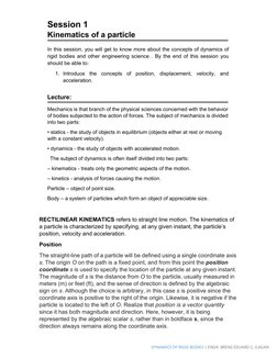 Dynamics of Rigid Bodies Problems | PDF | Change | Motion (Physics)
