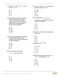 College Math Entrance Exam Practice | PDF | Area | Triangle
