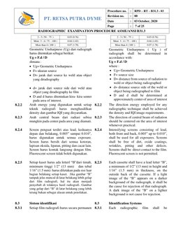 PT. RETSA PUTRA DYME 
Procedure no. 
: RPD – RT – B31.3 - 03 
Revision no. 
: 00 
Date  
: 03 October, 2020 
Page 
:  7 of