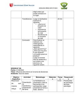 MODALIDAD HÍBRIDA MIXTA PP 2022-I
 
eligió antes que 
pueda sentarse en 
su lugar. 
 
Transferencia
Luego la facilitadora 
ex