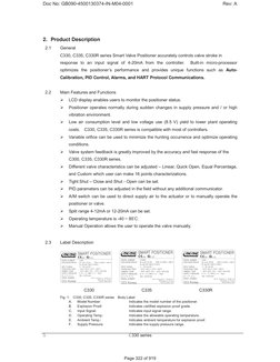 CCI C330 Positioner Manual | PDF | Valve | Switch