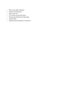 FAT and SAT Procedures Overview | PDF | Specification (Technical ...