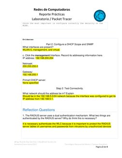 Configure WPA2 WLAN on WLC Lab 13.3.12 | PDF | Radius | Wireless Lan