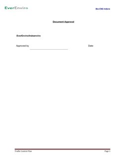 Bio-CNG Indore
Document A
 
 pproval
 
 
EverEnviro/Indoenviro
Approved by
  Date:
Traff