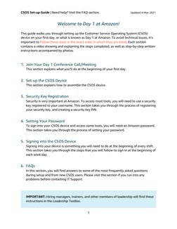 CSOS Device Setup Guide for New Employees | PDF | Computers ...