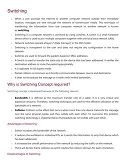 Understanding Switching in Networking | PDF | Network Switch | Computer ...
