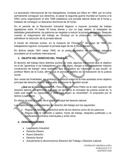 La asociación internacional de los trabajadores, fundada por Marx en 1864, por la lucha
permanente consiguen sus derechos, al