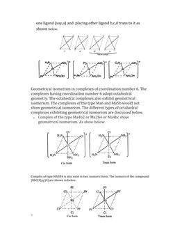 Isomerism in Coordination Compounds | PDF | Coordination Complex | Isomer