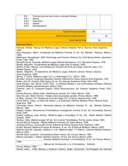 9.8          Formas de privar de la vida a menores infantes. 
9.8.1       Asfixia. 
9.8.2       Sumersión. 
9.8.3       Golpe