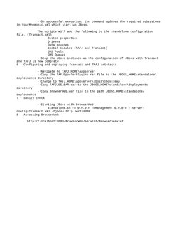 TAFJ Installation and Configuration Guide | PDF | Runtime System | User ...