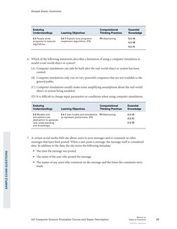 88
Return to 
Table of Contents
© 2016 The College Board
AP Computer Science Principles Course and Exam Description
Sample Ex