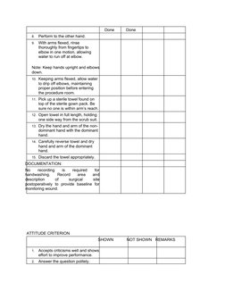 Surgical Scrubbing Procedure Guide | PDF | Surgery | Hand Washing