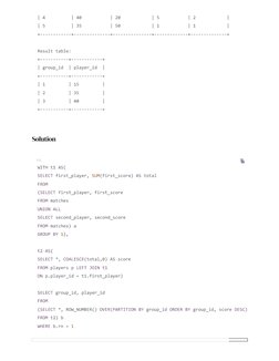 LeetCode SQL Questions With Solutions | PDF